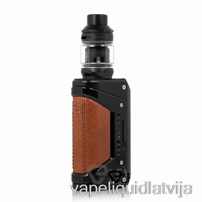 Geek Vape L200 Aegis Legend 2 200w Starta Komplekts Melns (ar Brūnu ādu) Vape šķidrums